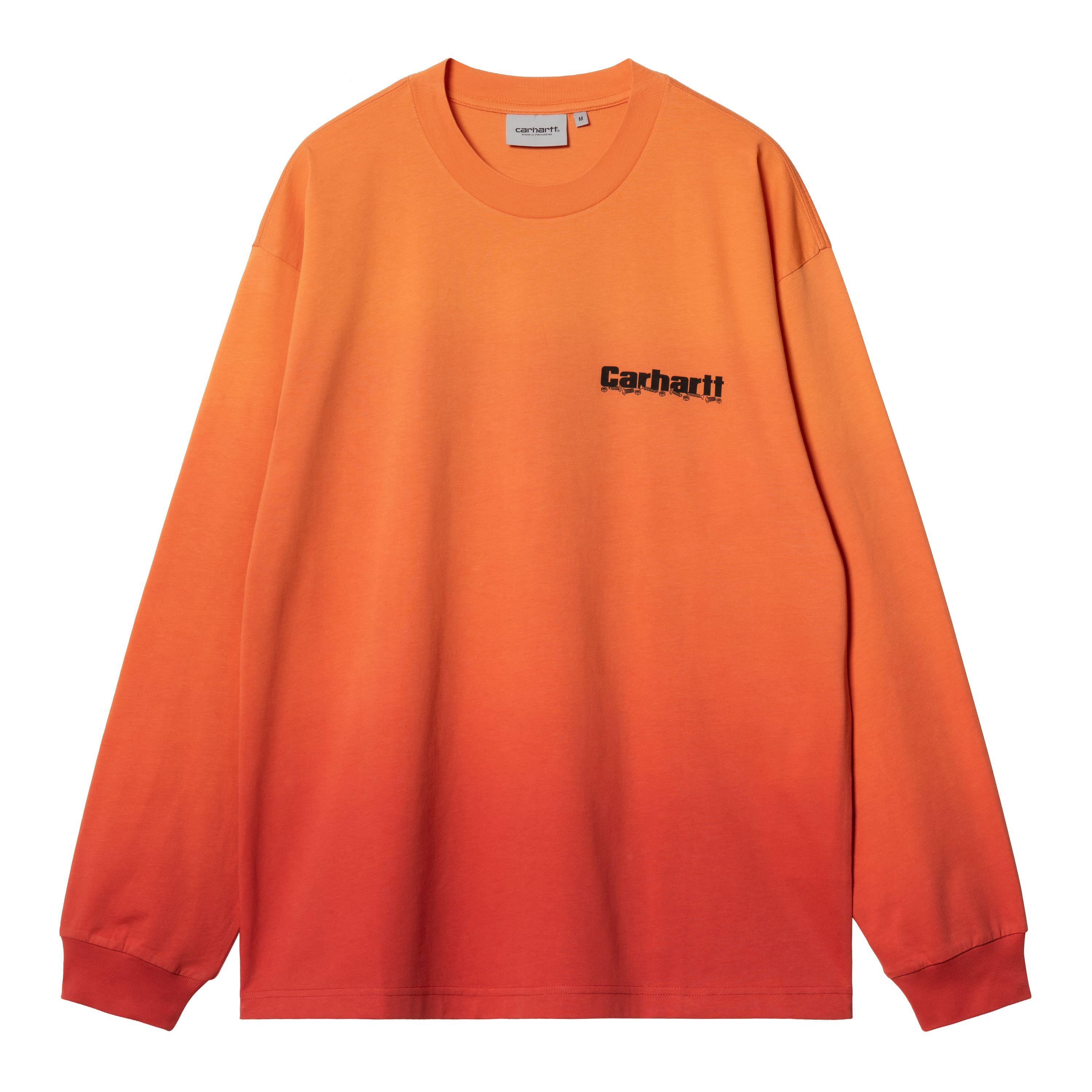 Carhartt WIP Long Sleeve Light Work T-Shirt in Orange